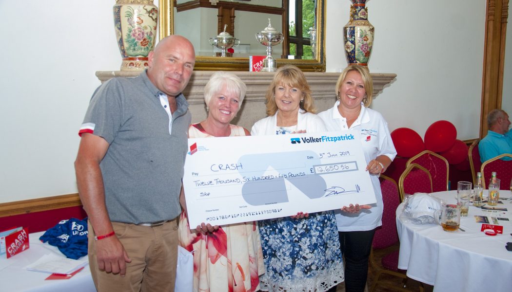 VolkerFitzpatrick Golf Day raises over £13,000 for CRASH - crash